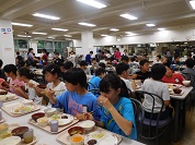 夕食 林間学校