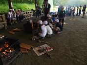 野外炊事 林間学校