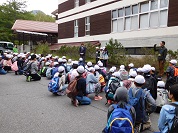入館式 修学旅行