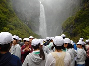 華厳の滝 修学旅行